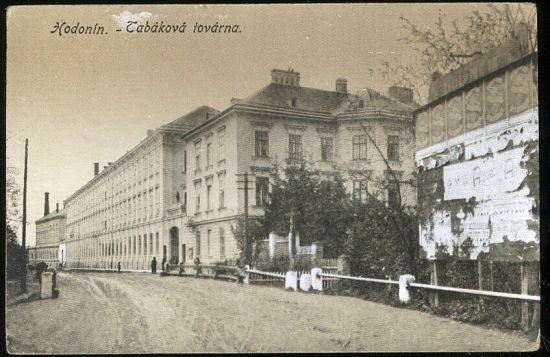 Hodonin  Tabakova tovarna | antikvariat - detail pohlednice
