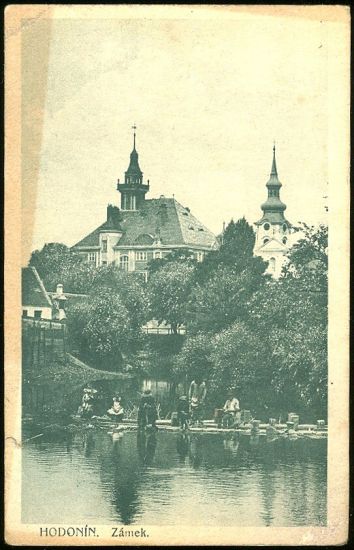 Hodonin  zamek | antikvariat - detail pohlednice