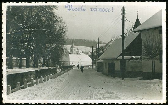 Lysice   Vesele Vanoce | antikvariat - detail pohlednice
