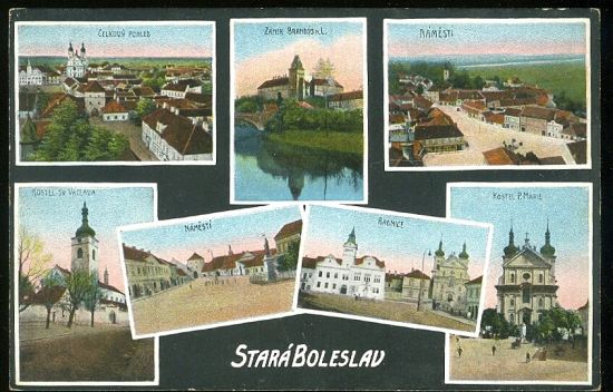 Stara Boleslav | antikvariat - detail pohlednice