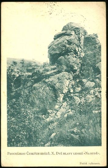 Prochazkou ceskych kralu X | antikvariat - detail pohlednice