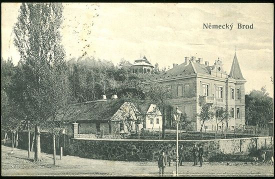 Nemecky Brod | antikvariat - detail pohlednice