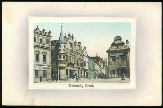 Nemecky Brod | antikvariat - detail pohlednice