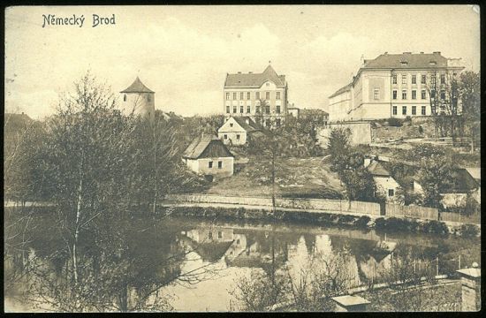 Nemecky Brod | antikvariat - detail pohlednice