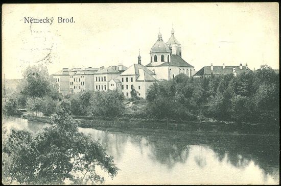 Nemecky Brod | antikvariat - detail pohlednice