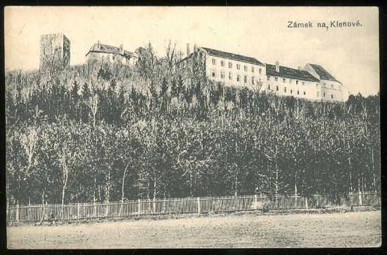 Zamek na Klenove | antikvariat - detail pohlednice