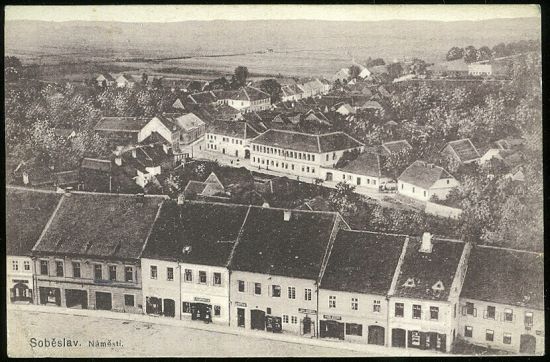 Sobeslav namesti | antikvariat - detail pohlednice
