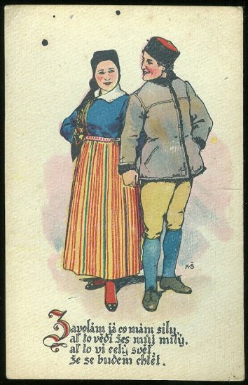 Zavolam ja co mam sily at to vedi zes muj mily  | antikvariat - detail pohlednice