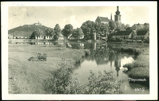 Nepomuk | antikvariat - detail pohlednice