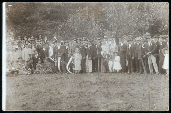 Slavnost | antikvariat - detail pohlednice