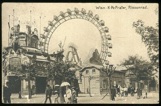 Wien k k Prater | antikvariat - detail pohlednice