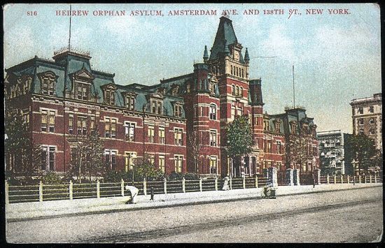 Hebrew Orphan Asylum New York | antikvariat - detail pohlednice