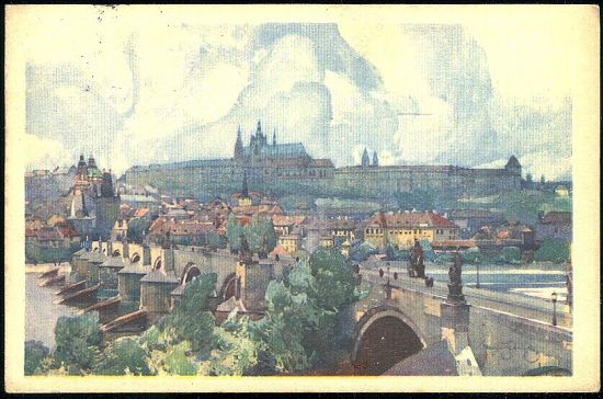 Celek Hradcan a Male Strany | antikvariat - detail pohlednice