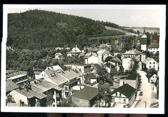 Hronov  celkovy pohled | antikvariat - detail pohlednice