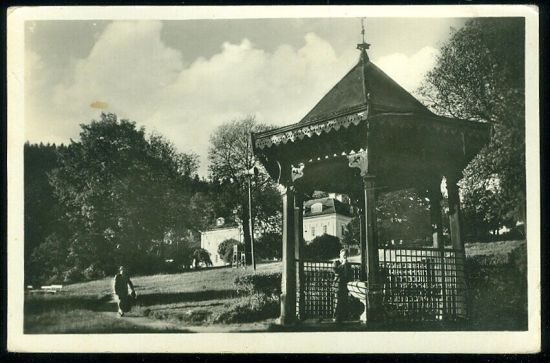 Lazne Kynzvara  Pramen Richardka | antikvariat - detail pohlednice