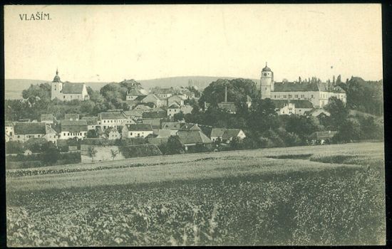 Vlasim | antikvariat - detail pohlednice