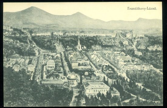 Frantiskovy Lazne | antikvariat - detail pohlednice