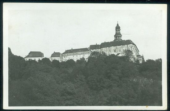 Nachod  zamek | antikvariat - detail pohlednice