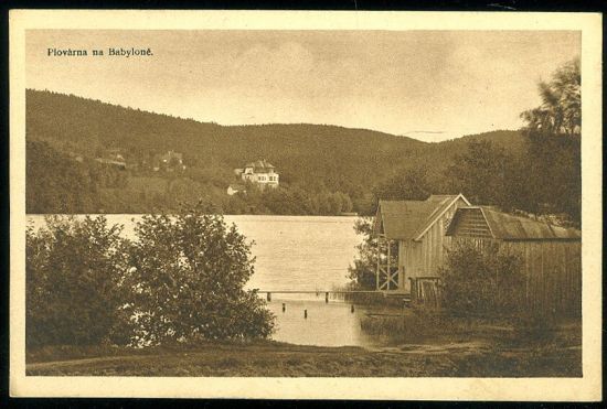 Plovarna na Babylone | antikvariat - detail pohlednice