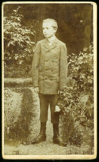 Chlapec | antikvariat - detail pohlednice