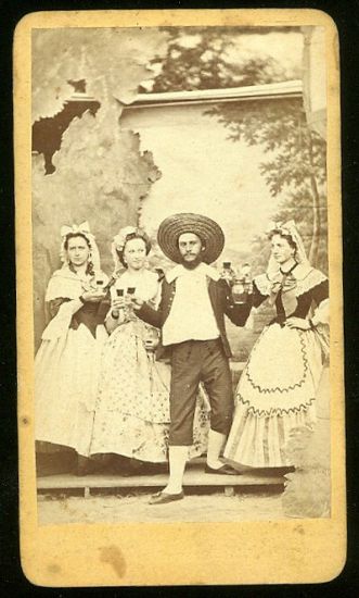 Divadelni fotografie | antikvariat - detail pohlednice