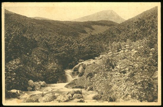 Potok Zlomisko a Krivan | antikvariat - detail pohlednice