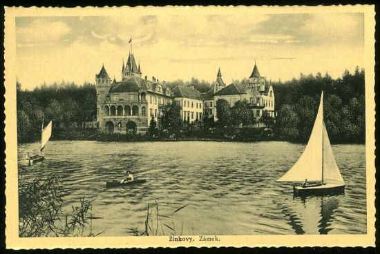 Zinkovy  zamek | antikvariat - detail pohlednice