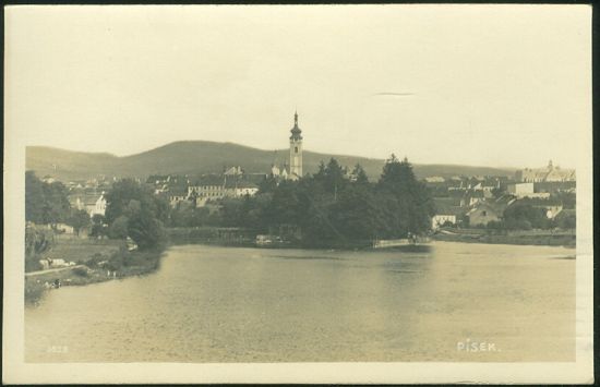 Pisek | antikvariat - detail pohlednice