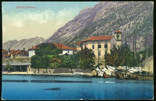 Kotor  Cattaro | antikvariat - detail pohlednice