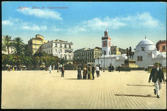 Algier | antikvariat - detail pohlednice