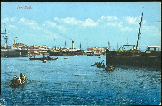 Port  Said | antikvariat - detail pohlednice