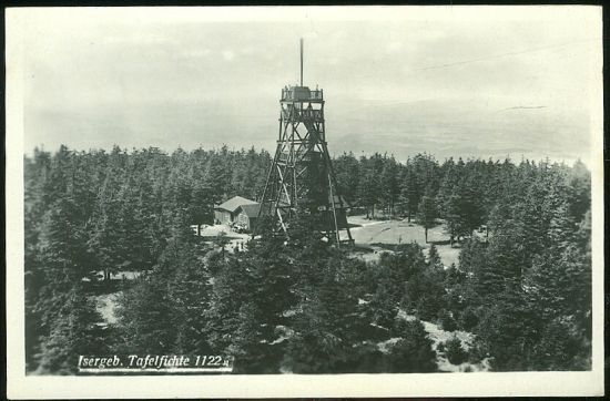 Isergebirge Tafelfische 1122m | antikvariat - detail pohlednice