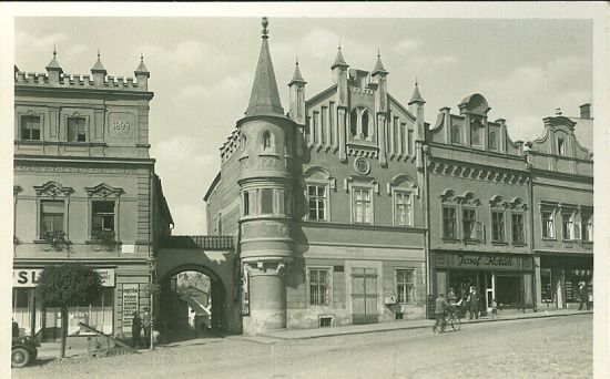 Deutsch Brod  Havlicek Haus | antikvariat - detail pohlednice