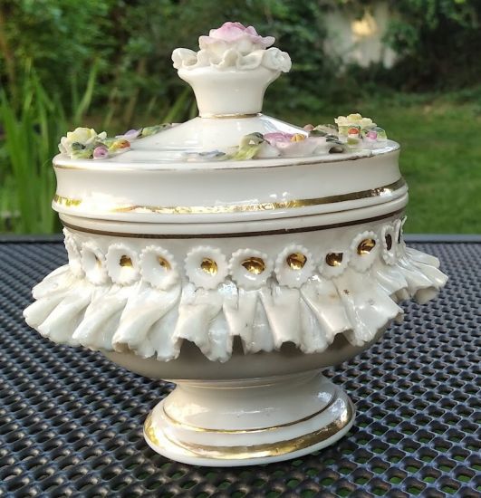 Cukrenka  porcelan | antikvariat - detail starozitnosti